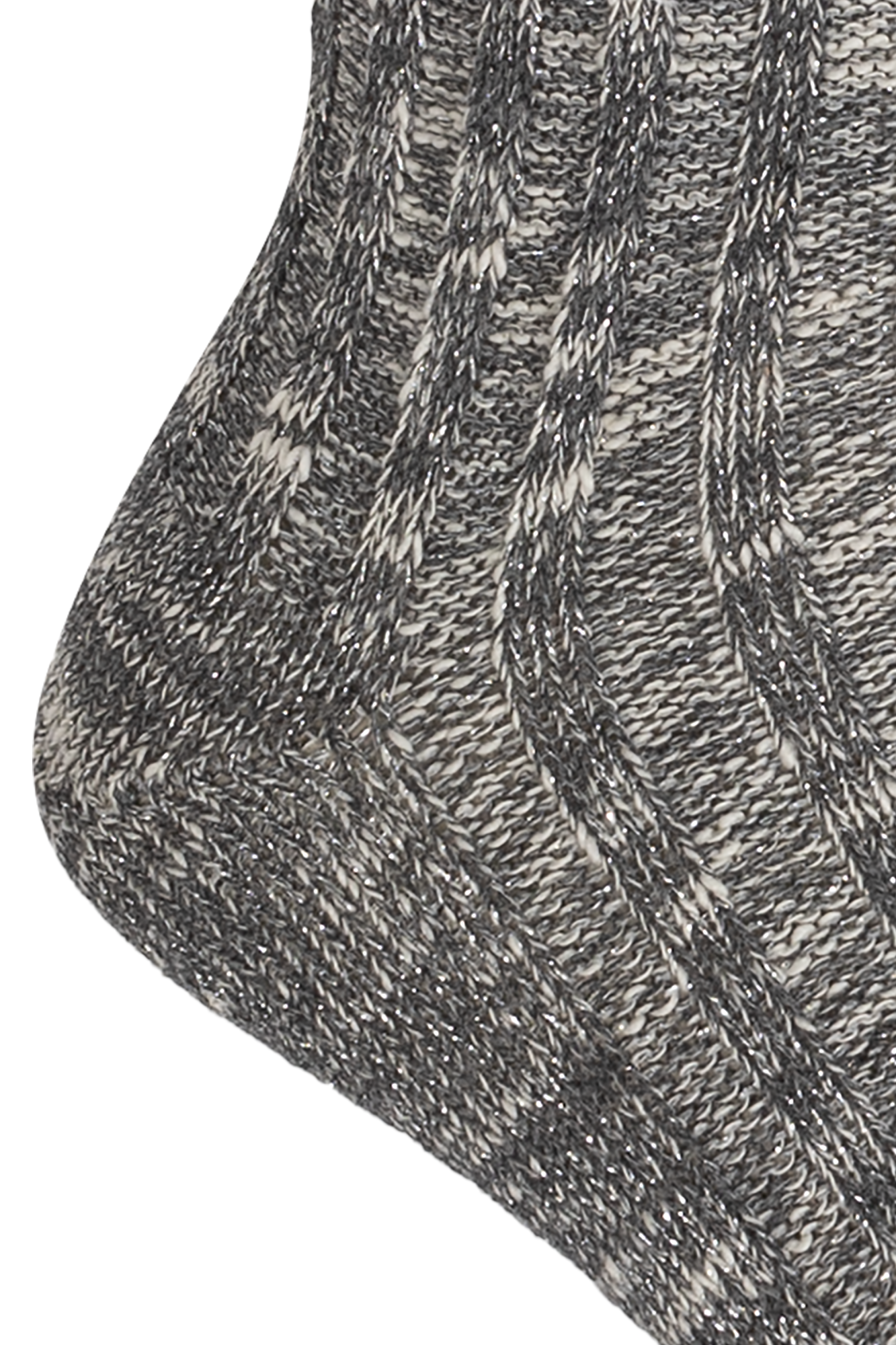 GANNI ルレックス糸ソックス A64105896 262 Grey Socks with lurex thread Ganni - Vitkac Italy